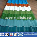colored corrugated steel roofing sheet
